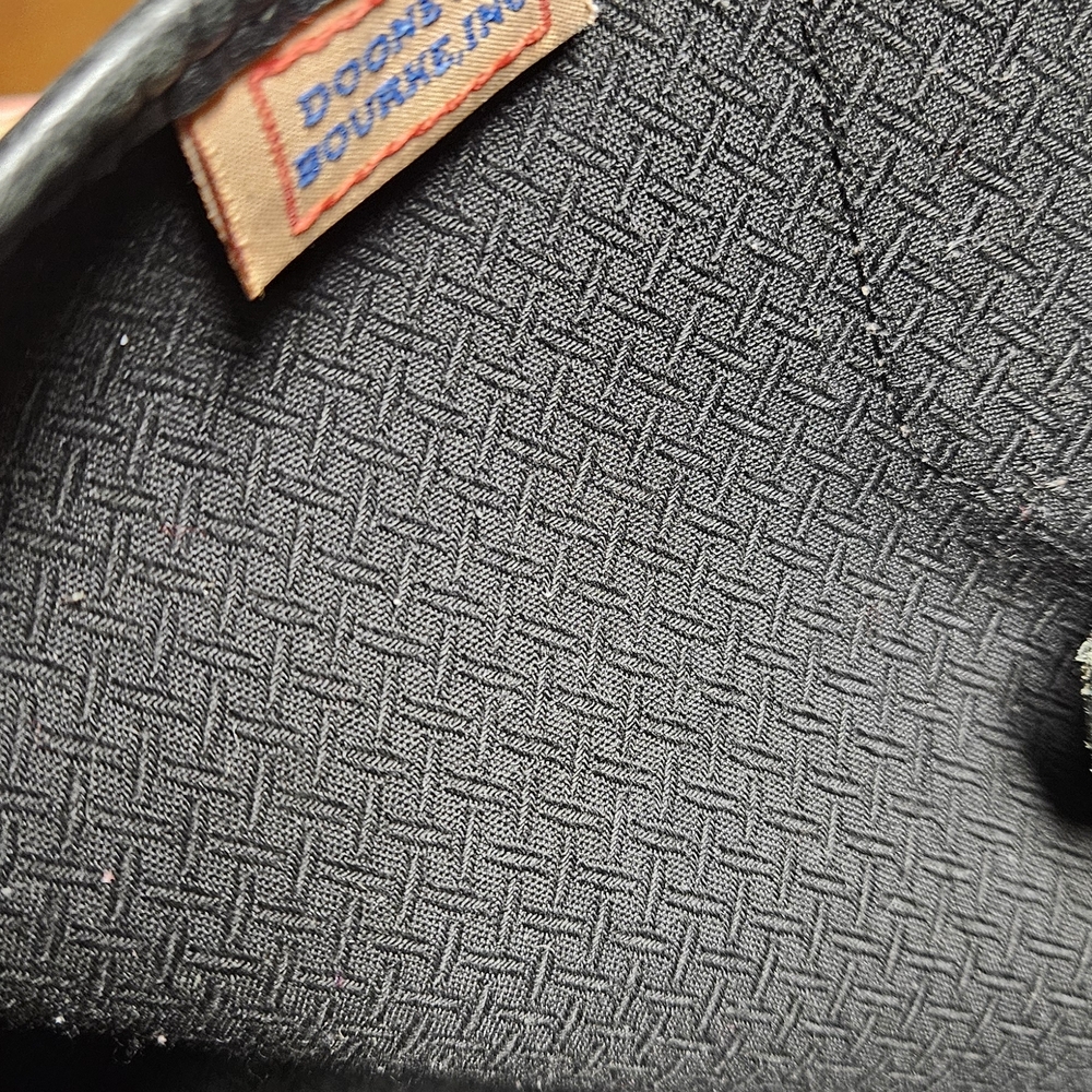 Dooney & Bourke Black and Cream Tote - Picture 5 of 10